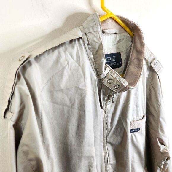 Vintage Members Only Iconic Classic Full Zip Racer Bomber Jacket Large - Picture 3 of 7